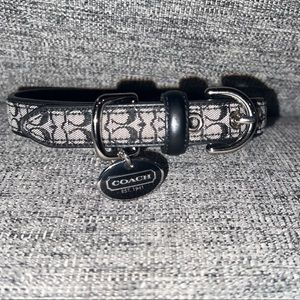 Coach Dog Collar and Leash